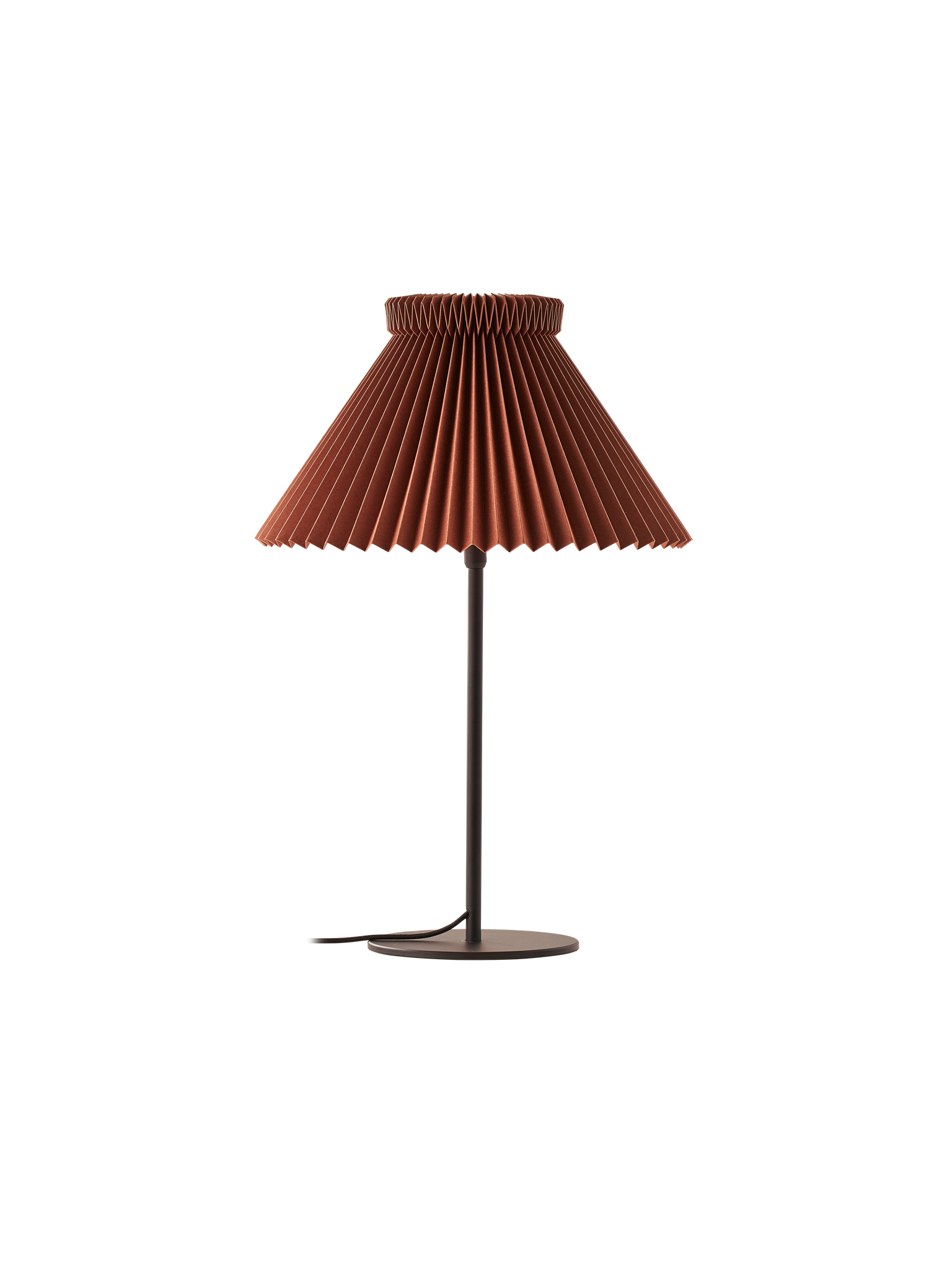 LeKlint334T_tablelamp_lampshade1_19cm_paper_chocolate_packshot1